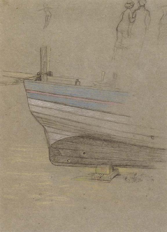  Study of the Stern of a Fishing Boat